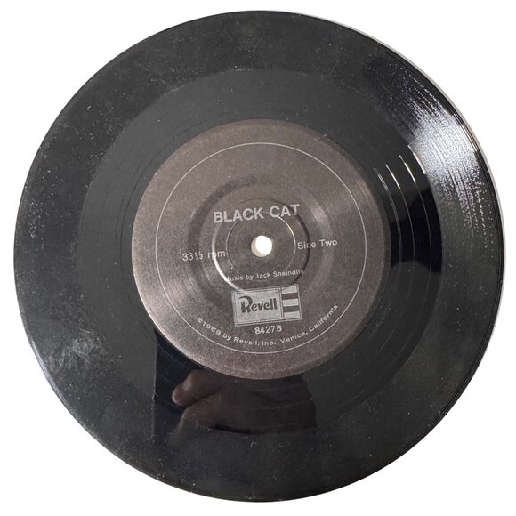 Revell Black Cat South Pacific Bound 33-1/3 Vinyl 7" Record 1969 87-8427-B - Picture 4 of 9